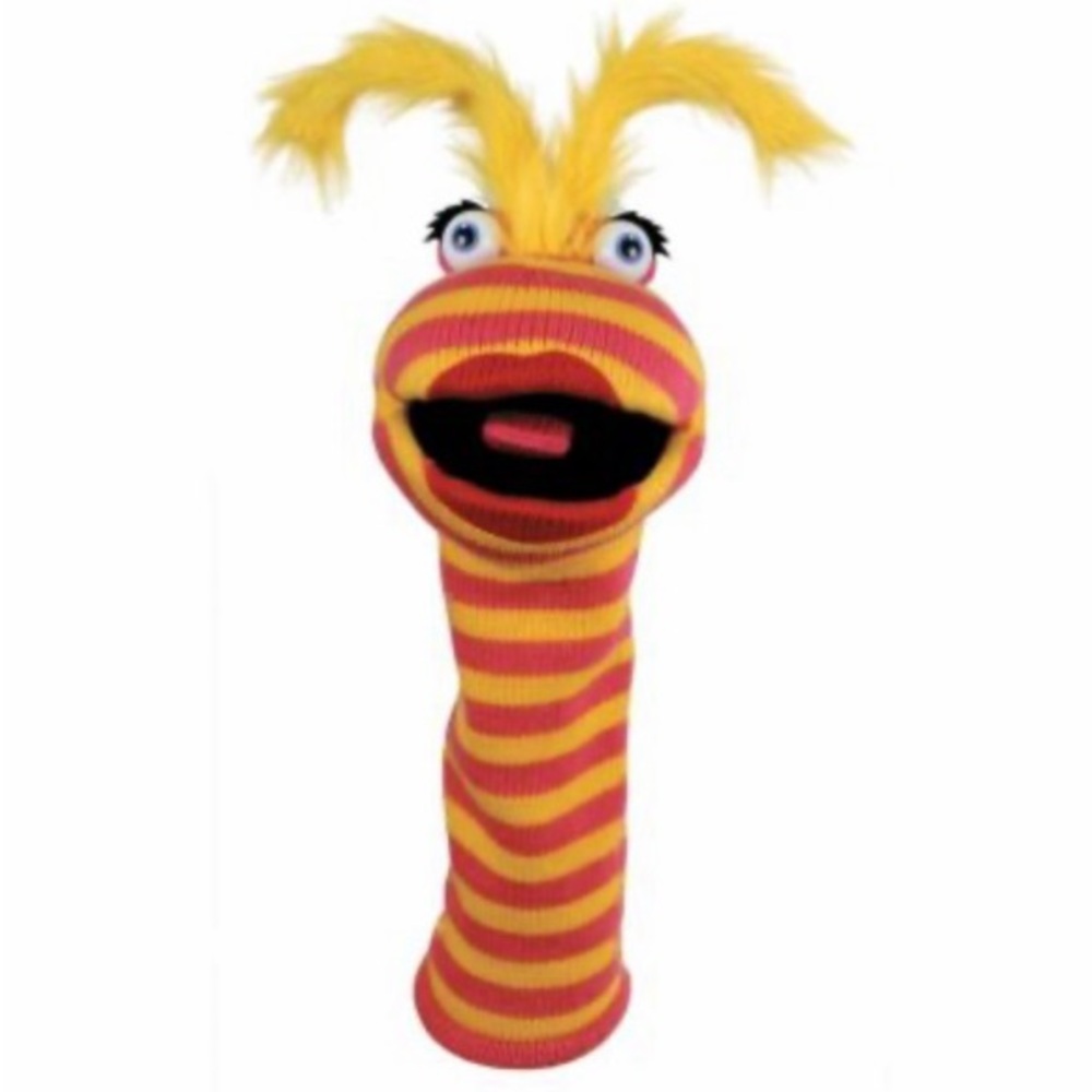 The Puppet Company Lipstick Knitted Puppet